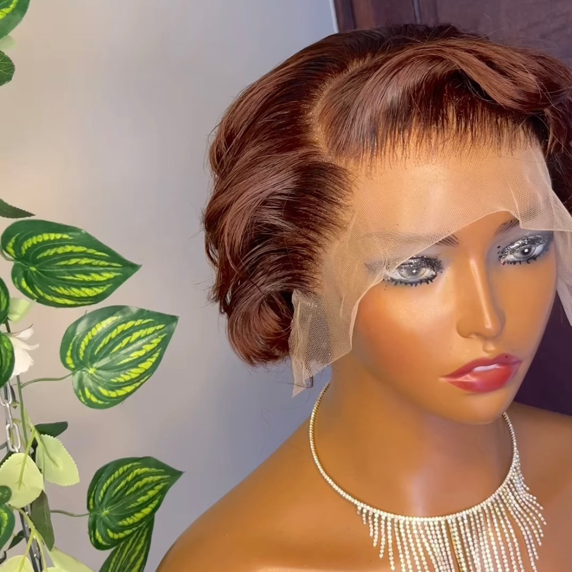 PIXIE CUT WIG - glueless virgin hair