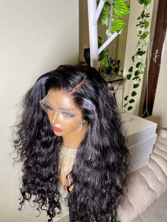 LOOSE WAVE- Glueless premium raw wig