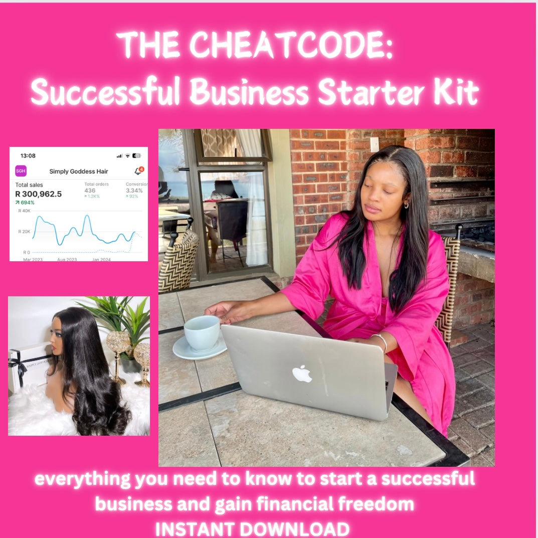 THE CHEATCODE: Successful business blueprint