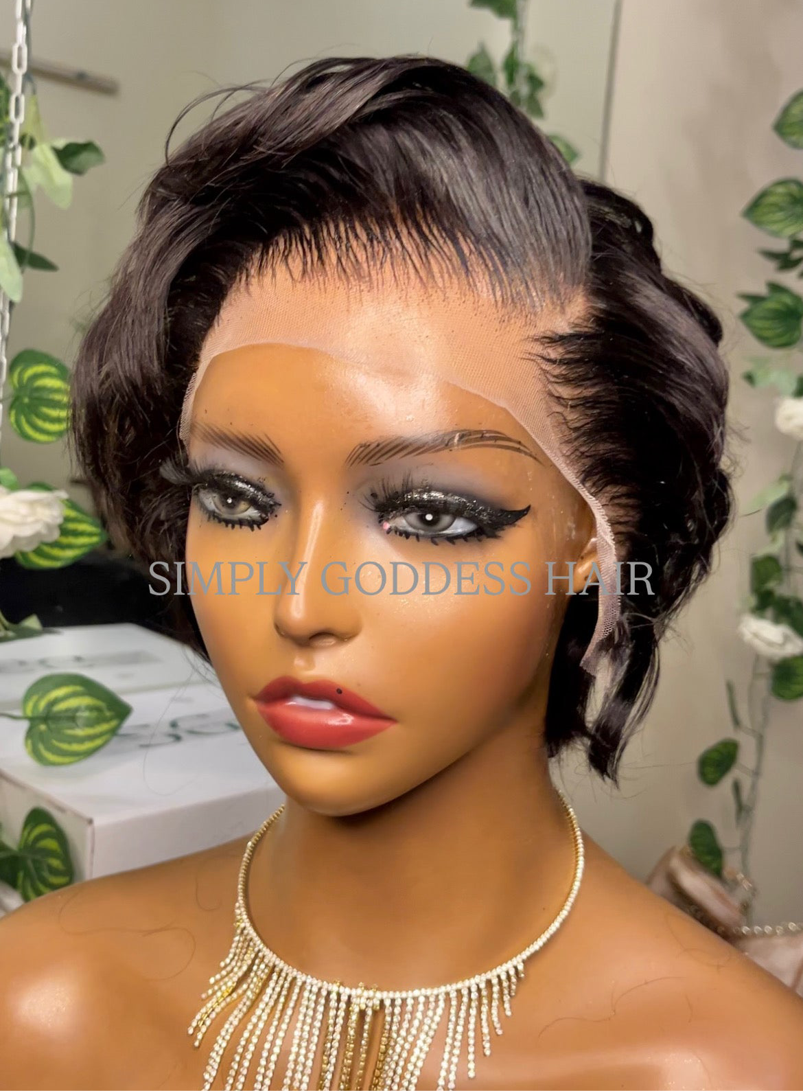 PIXIE CUT WIG - glueless virgin hair
