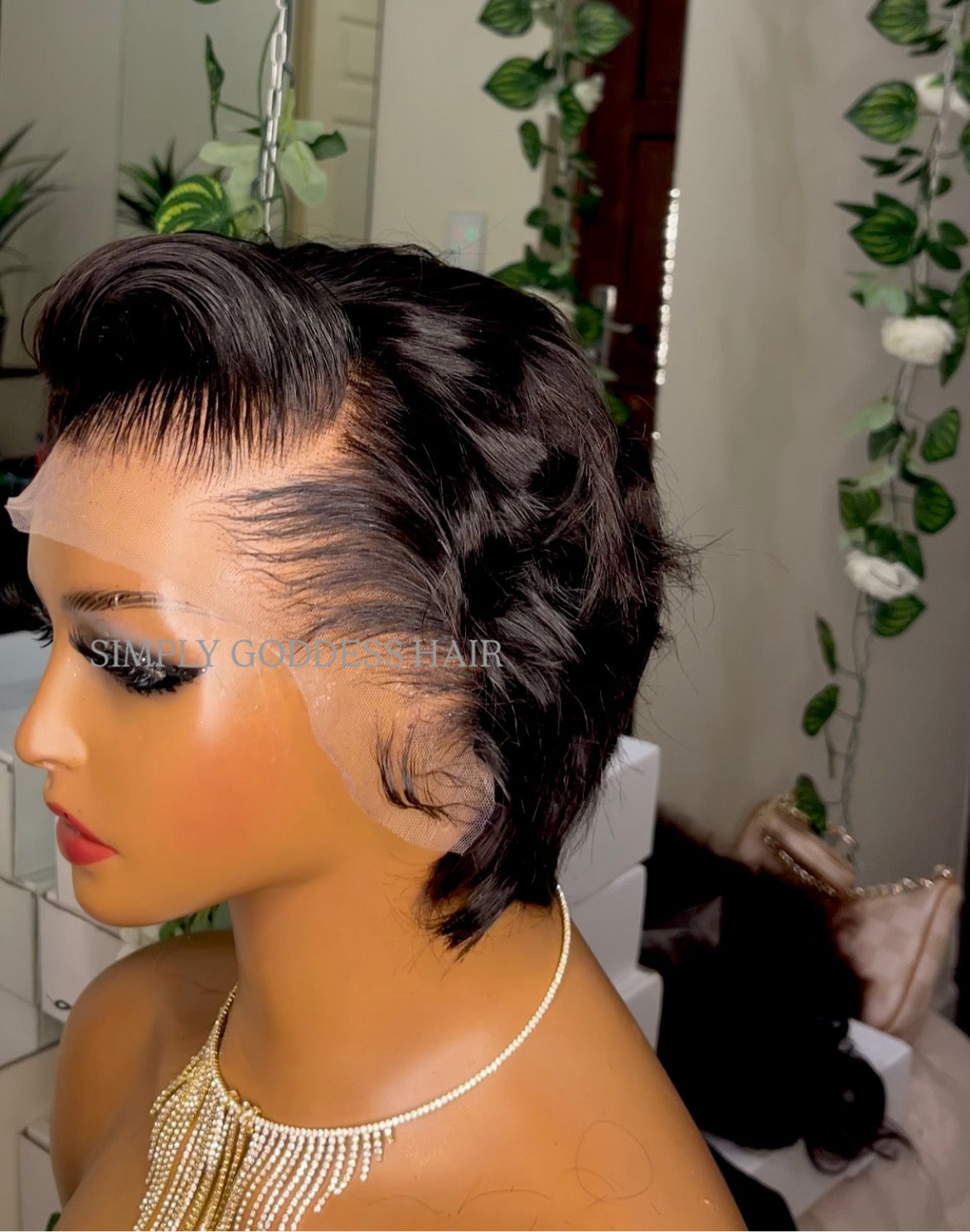 PIXIE CUT WIG - glueless virgin hair
