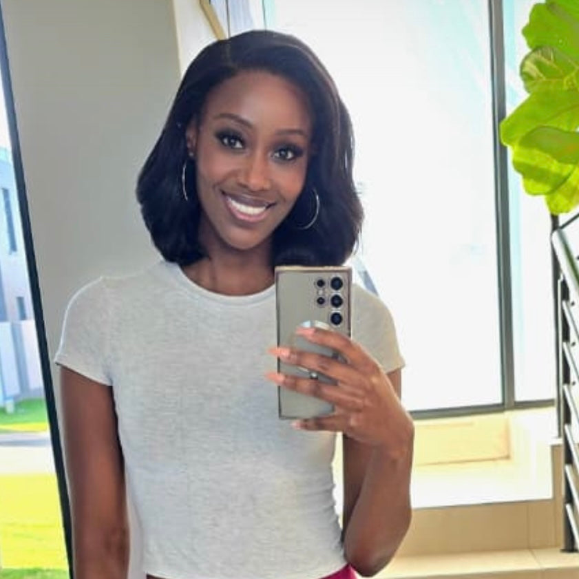 MAMANE UNIT- Double drawn layered raw 7X7 hd lace wig