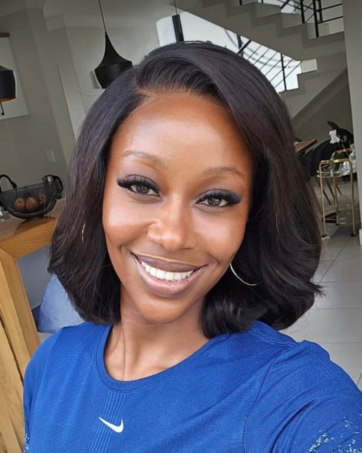 MAMANE UNIT- Double drawn layered raw 7X7 hd lace wig